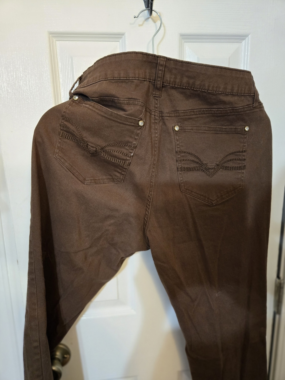 new directions Brown Skinny Women’s Pants - Picture 3 of 3